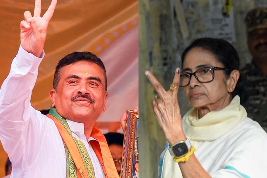 প্রতিশোধ নিতে মুখিয়ে মমতা, শঙ্কাহীন শুভেন্দু