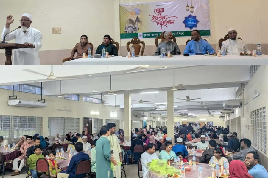বাকৃবির বৃহত্তর রংপুর সমিতির ইফতার মাহফিল অনুষ্ঠিত