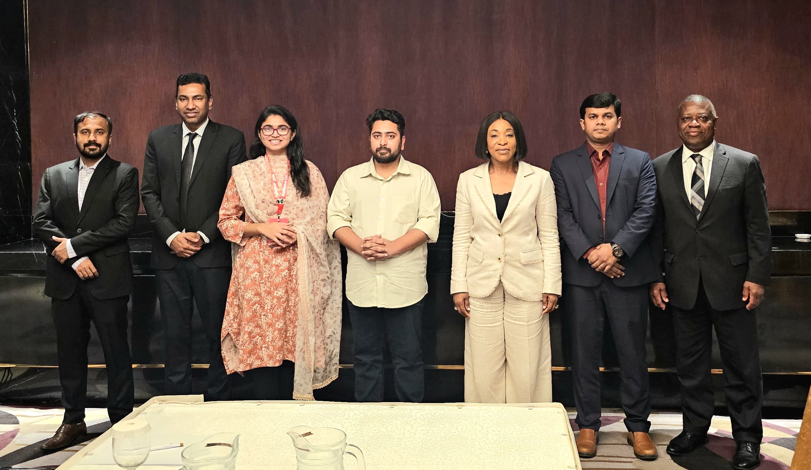 শার্লি বচওয়ের সাথে এনসিপি নেতাদের সাক্ষাৎ