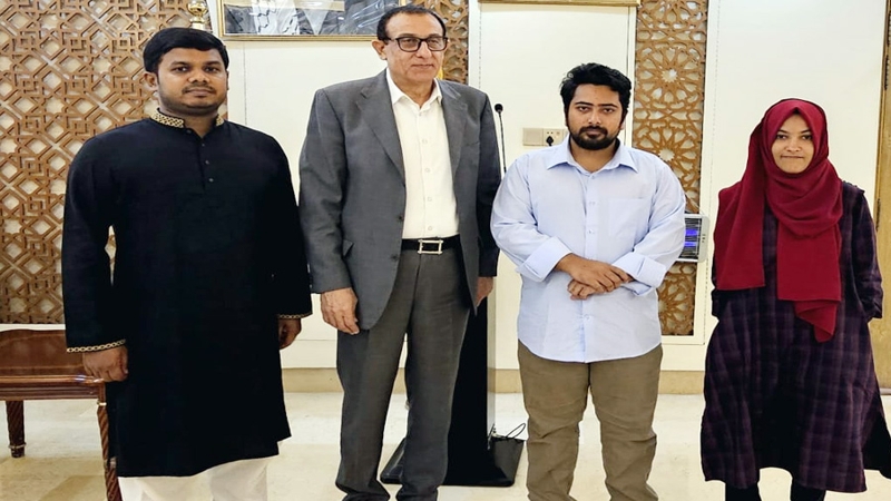 ফিলিস্তিনের রাষ্ট্রদূতের সঙ্গে এনসিপি নেতৃবৃন্দের সৌজন্য সাক্ষাৎ
