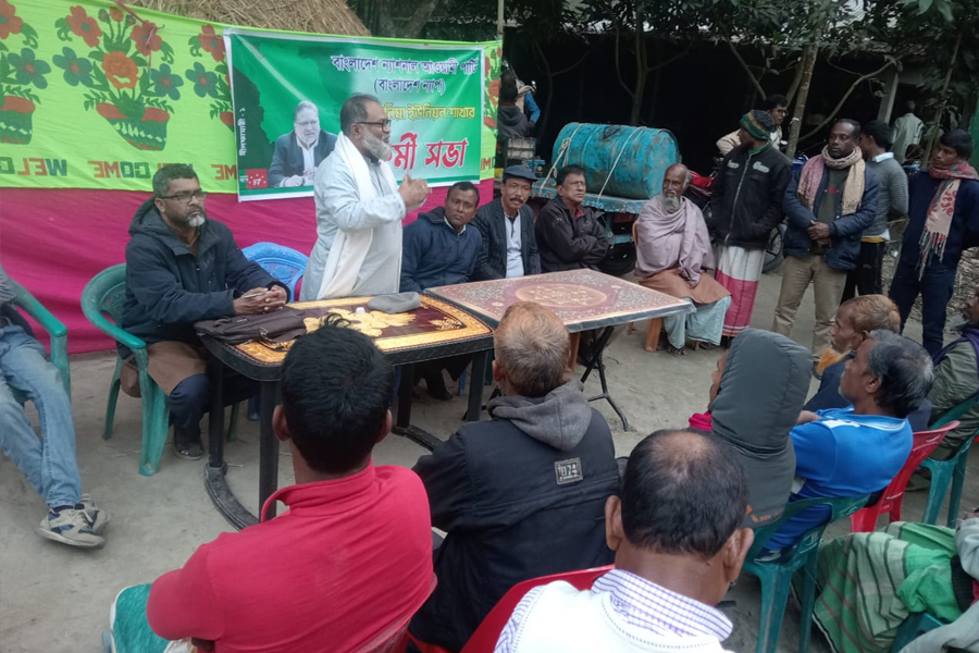 দল নয়, যোগ্য লোককে নির্বাচিত করতে হবে : ন্যাপ মহাসচিব