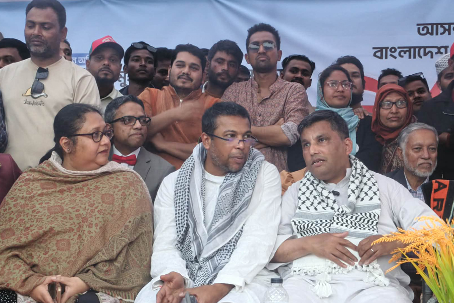 পঞ্চগড়ে নওশাদ জমিরের শেষ জনসভায় মানুষের ঢল