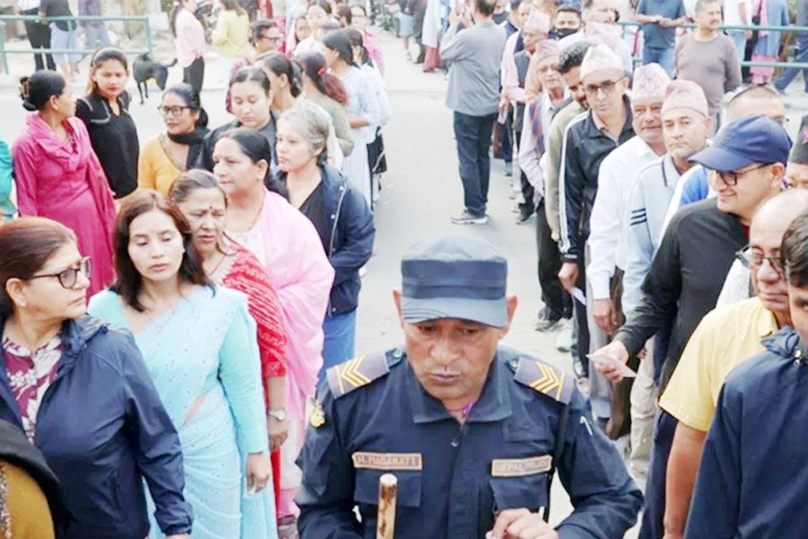 জেন-জি বিক্ষোভের পর নেপালে প্রথম ভোটগ্রহণ চলছে