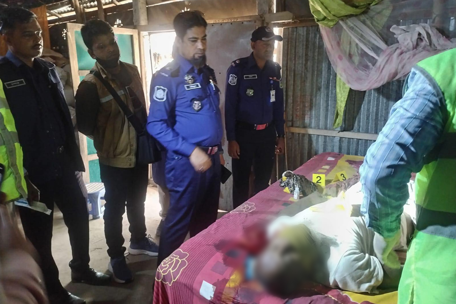 নেত্রকোণায় বৃদ্ধের গলা কাটা লাশ উদ্ধার