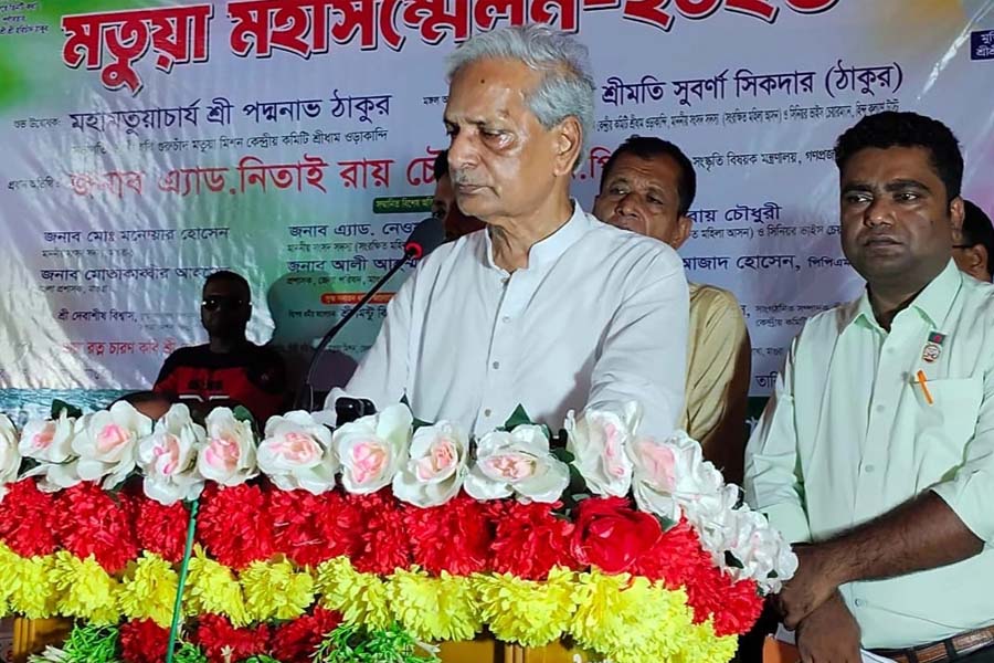নতুন বাংলাদেশ গঠনে মতুয়া দর্শন গুরুত্বপূর্ণ: সংস্কৃতিমন্ত্রী