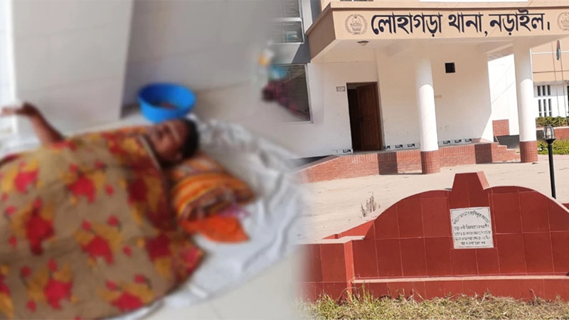 লোহাগড়ায় বটি দিয়ে স্বামীর পুরুষাঙ্গ কেটে দেওয়ায় স্ত্রী আটক