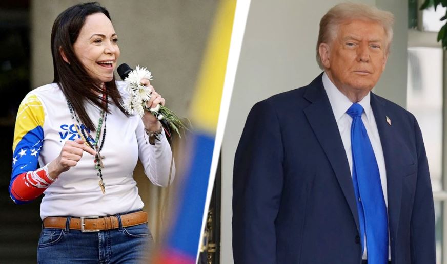 নোবেল শান্তি পুরস্কার ট্রাম্পকে উৎস্বর্গ করলেন মারিয়া কোরিনা মাচাদো