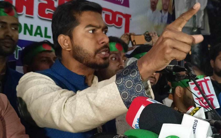 অন্তর্বর্তী সরকার জনগণের ভাষা বুঝতে পারছে না: নুর