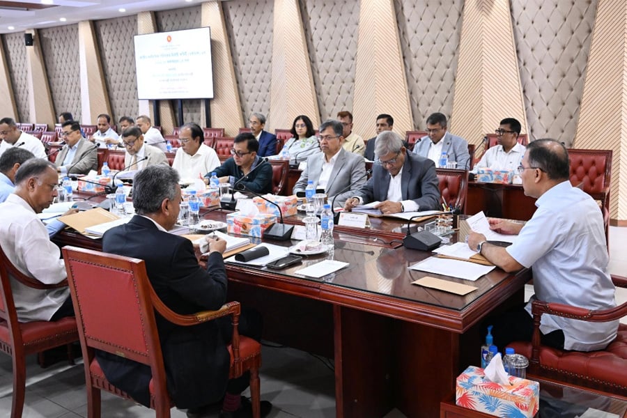 বাংলাদেশ সচিবালয়ে প্রধানমন্ত্রী তারেক রহমানের সভাপতিত্বে শুরু হয়েছে একনেকের সভা। ছবি: ভিওডি বাংলা