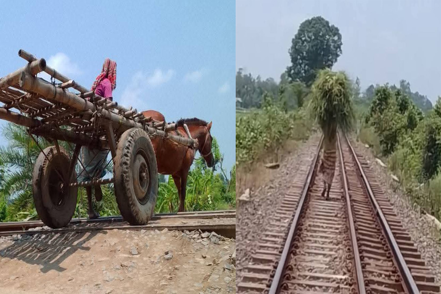 ভাঙ্গুড়ায় রেলক্রসিং না থাকায় ঝুঁকিতে চলছে মানুষ ও যানবাহন