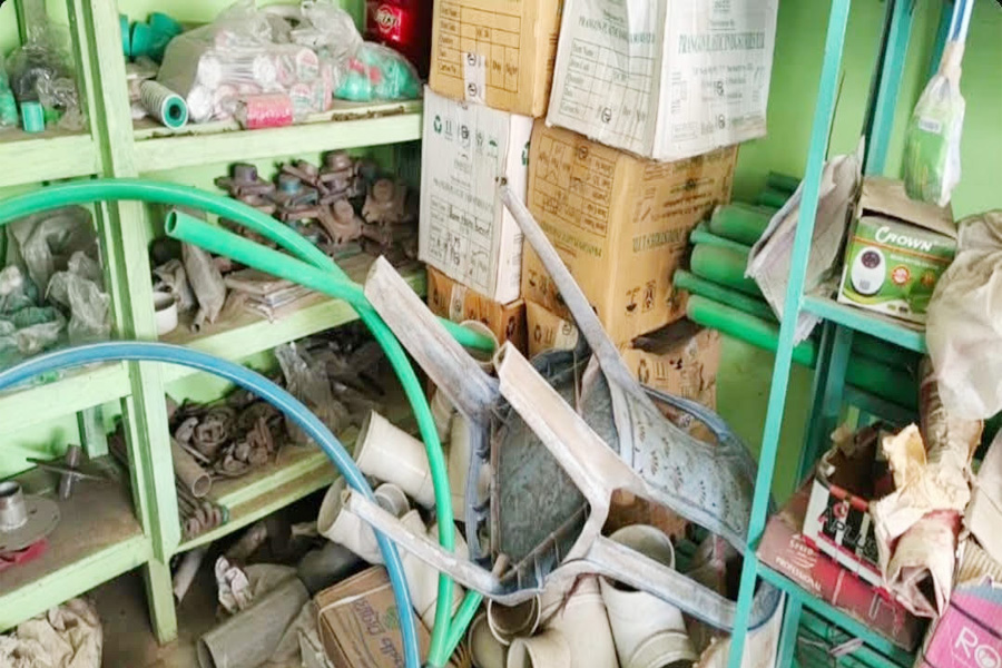 ভাঙ্গুড়ায় নকল দুধ তৈরির কেমিক্যাল ধ্বংস