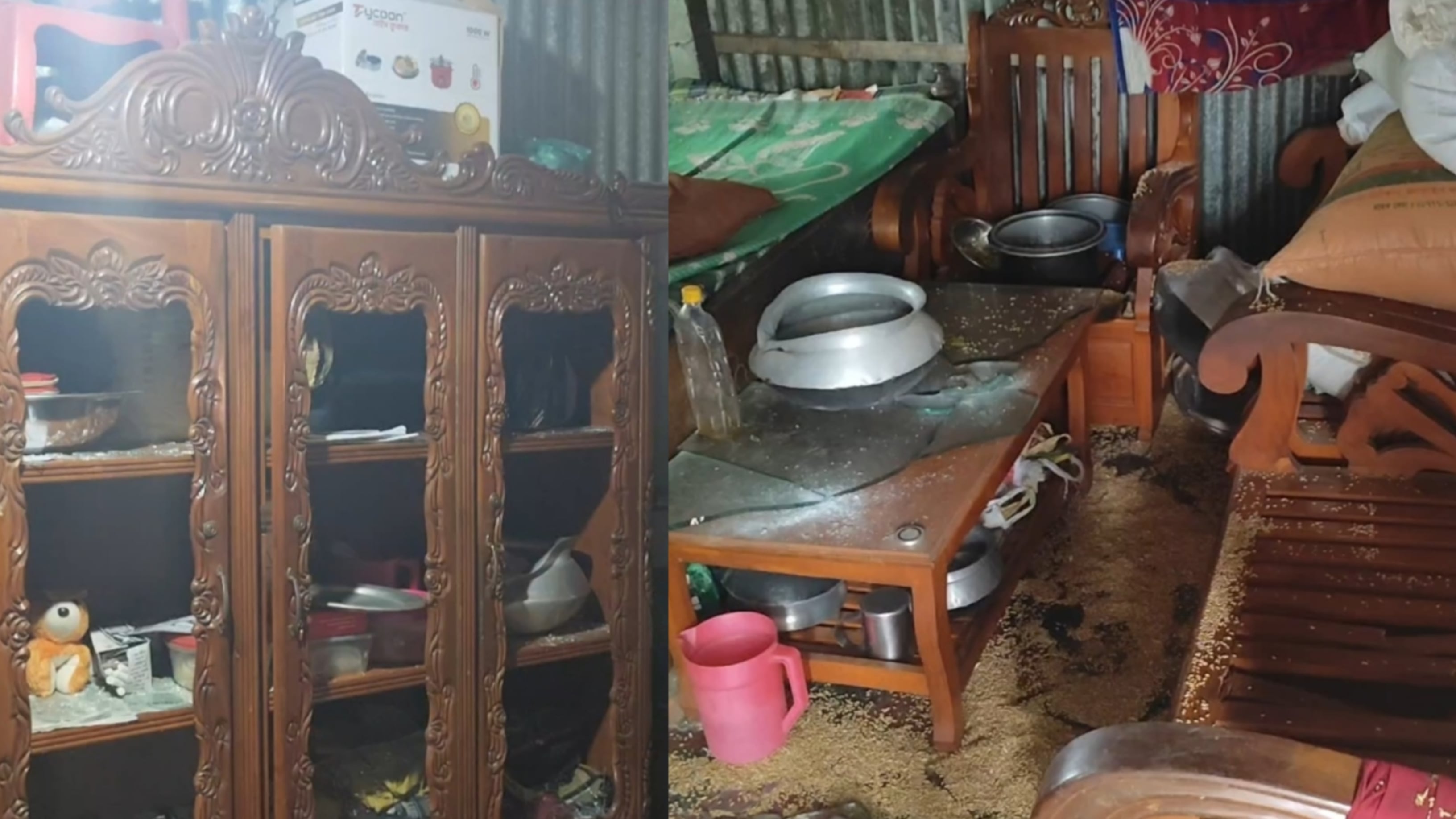 পারিবারিক জমি বিরোধে উত্তপ্ত পাংশা