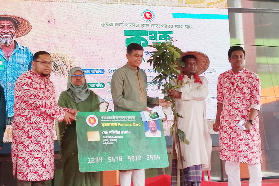 কৃষক কার্ড বিতরণে অনিয়মের সুযোগ নেই: প্রতিমন্ত্রী ফরহাদ