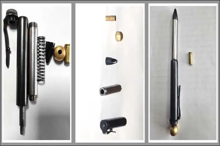 দেশে প্রথম ‘কলম-পিস্তল’ উদ্ধার, পুলিশে তোলপাড়