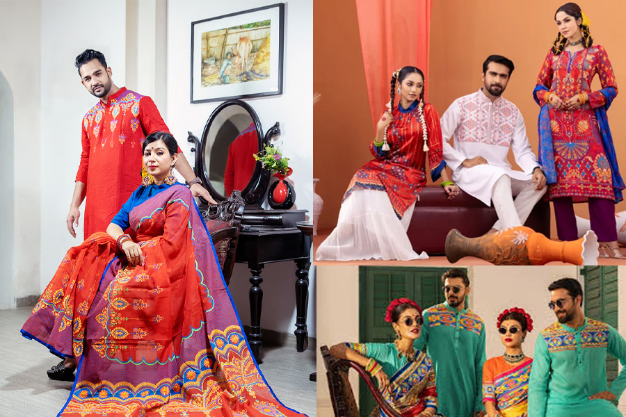 শাড়ি-পাঞ্জাবিতে আরাম ও আধুনিকতার মিলন