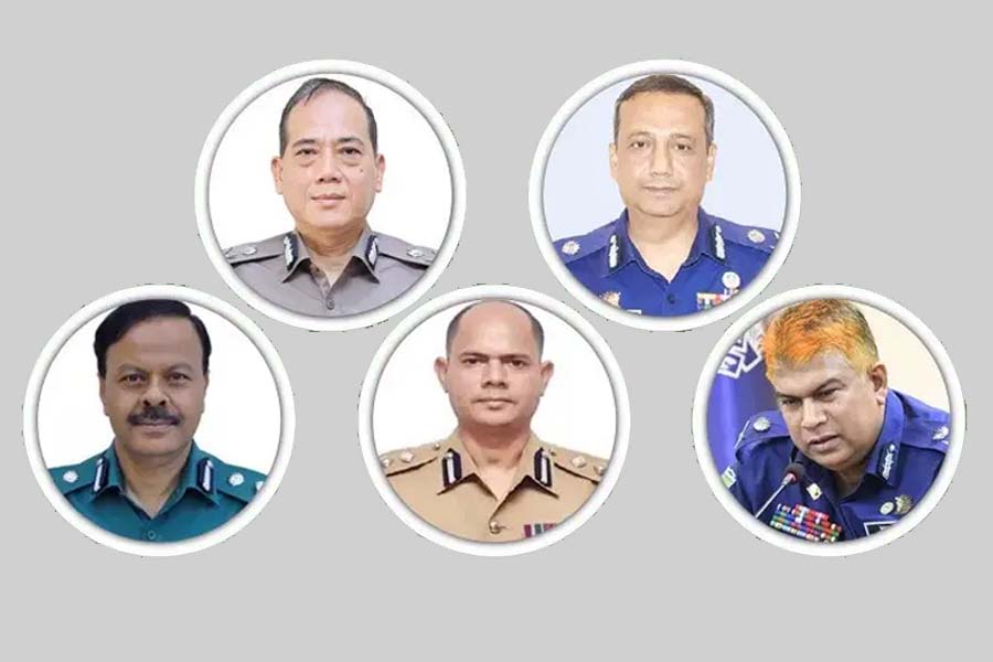 নৌ-পুলিশ প্রধানসহ ৫ অতিরিক্ত আইজিপি অবসরে
