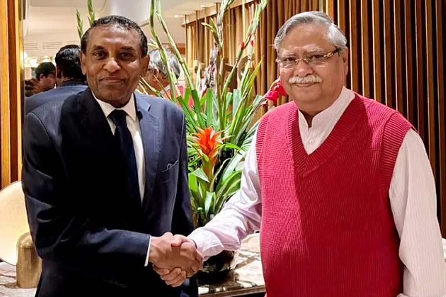 লন্ডনে রাষ্ট্রপতি সাহাবুদ্দিনের সঙ্গে সুদানের প্রধানমন্ত্রীর সাক্ষাৎ