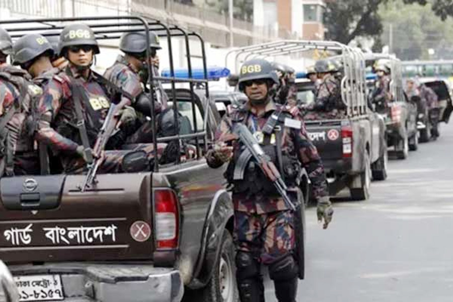 ২৮৫৭ পূজামণ্ডপের নিরাপত্তায় ৪৩০ প্লাটুন বিজিবি মোতায়েন