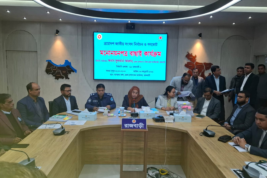 রাজবাড়ী-২ আসনে ৭ জনের মনোনয়ন বৈধ, বাতিল ৫