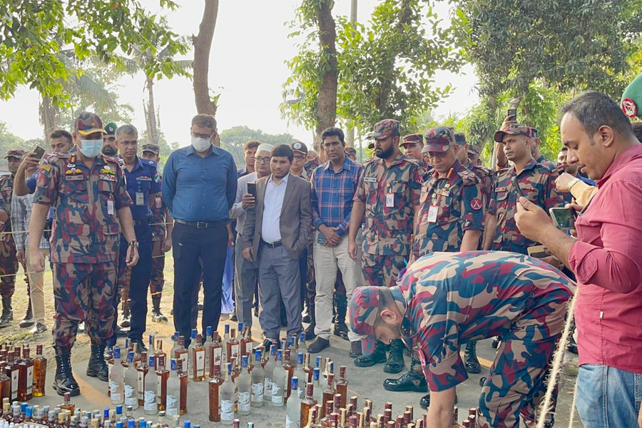 কুষ্টিয়ায় ৩১ কোটি টাকার মাদক ধ্বংস করেছে বিজিবি