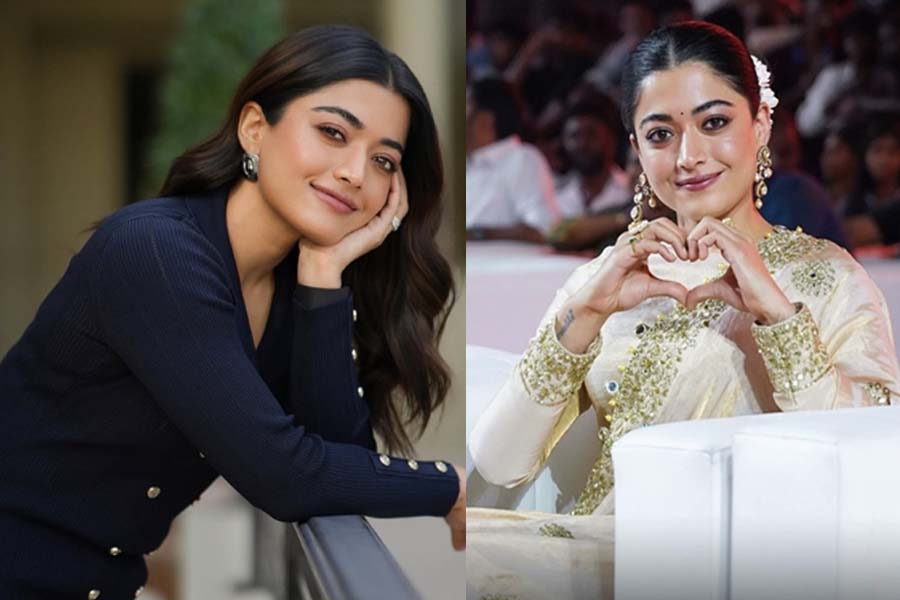 নেটিজেনদের নজরে রাশমিকার বাগদানের আংটি!