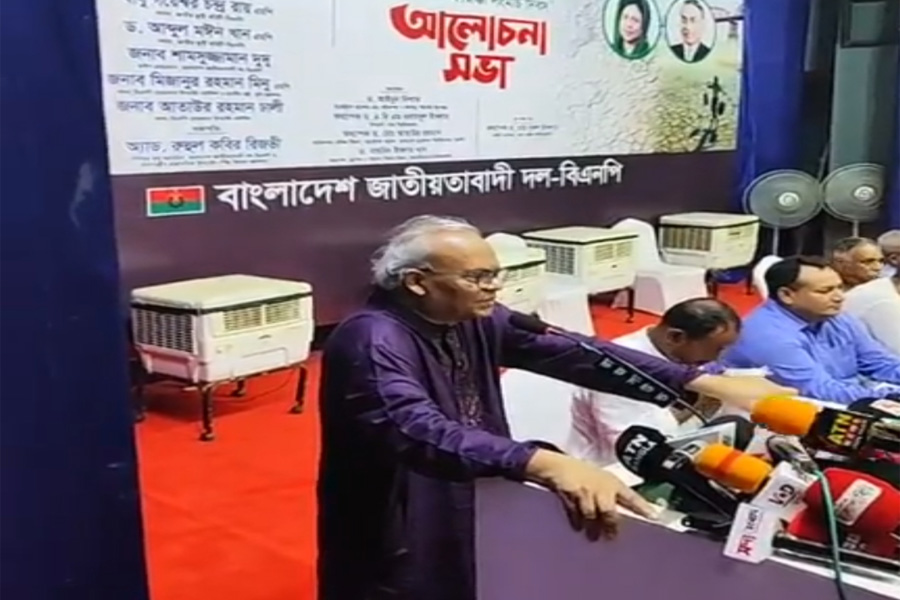 ফারাক্কা ইস্যুতে প্রতিবেশী সম্পর্কের প্রশ্নও উঠে আসে: রিজভী