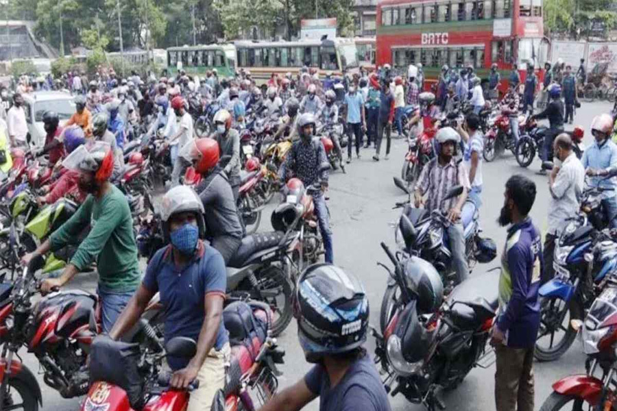 মোটরসাইকেল রাইডশেয়ার চালকদের জন্য সুখবর