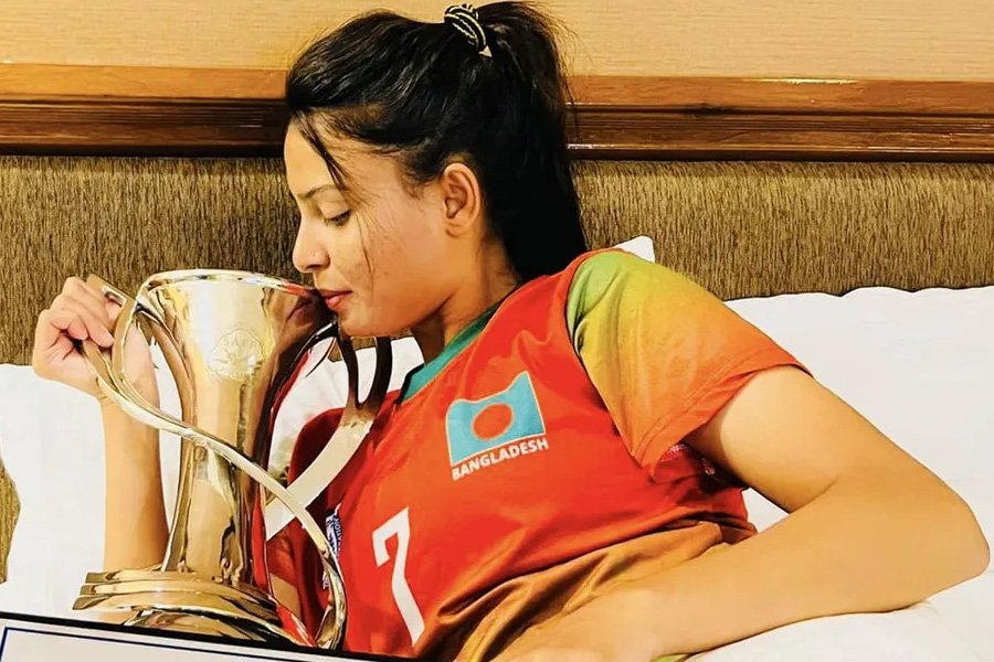 নেপালের মহিলা ফুটবল লিগে খেলবেন সানজিদা