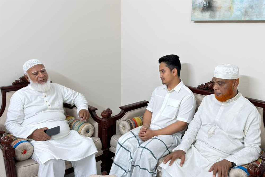 অসুস্থ সারজিস আলমকে বাসায় গিয়ে দেখলেন জামায়াত আমির
