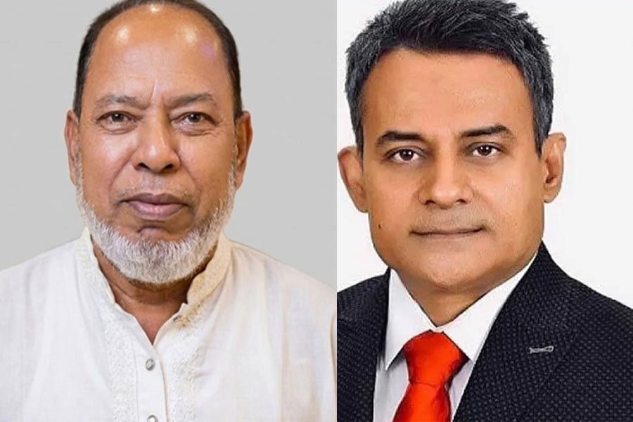 সফিক উদ্দিন ভূঁইয়া-শেখ রবিউল আলম। ছবি: ভিওডি বাংলা