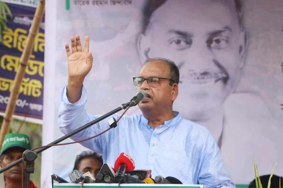 নির্বাচন হবে, বিএনপি জয়ী হবে : শামসুজ্জামান দুদু