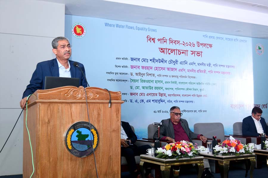 টেকসই পানি ব্যবস্থাপনায় সঠিক পদক্ষেপ নিতে হবে: পানিসম্পদমন্ত্রী