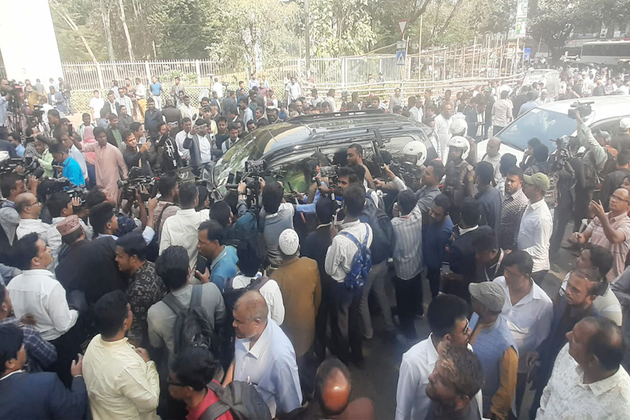 শপথ অনুষ্ঠানে যোগ দিতে সংসদ ভবনে জামায়াত আমির