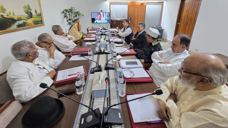 বিএনপির স্থায়ী কমিটির বৈঠক চলছে