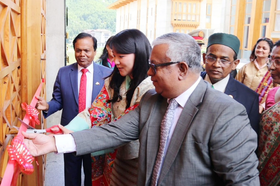 থিম্পুতে বাংলাদেশ দূতাবাসের নতুন কমপ্লেক্স উদ্বোধন
