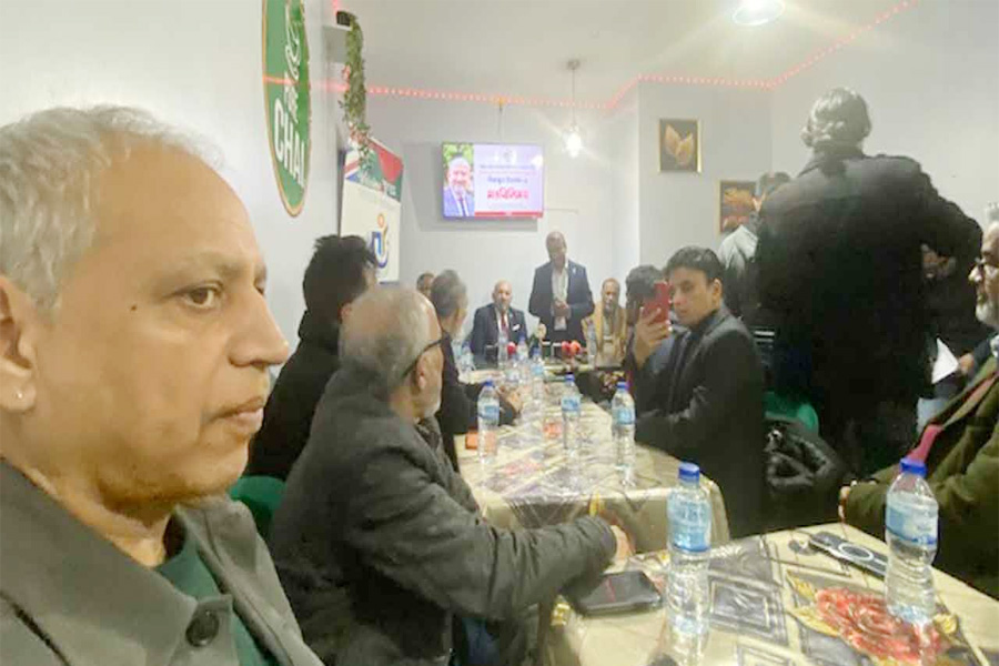 ইউকে বাংলা রিপোর্টার্স ইউনিটির সঙ্গে সিরাজুলের মতবিনিময় সভা