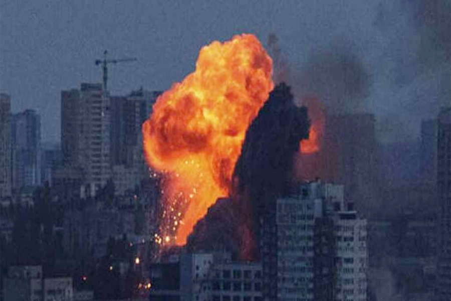 কিয়েভে শক্তিশালী বিস্ফোরণ, সারা ইউক্রেনে এয়ার এলার্ট জারি