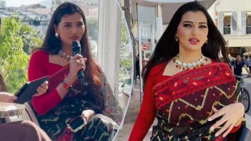 কান উৎসবে অভিনেত্রী বর্ষা