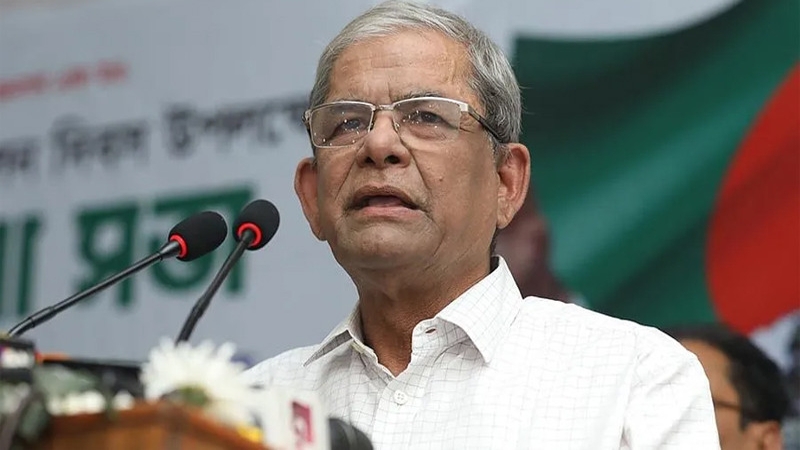 অন্তর্বর্তী সরকারকে নির্বাচনের সময়সূচি পুনর্বিবেচনার আহ্বান ফখরুলের