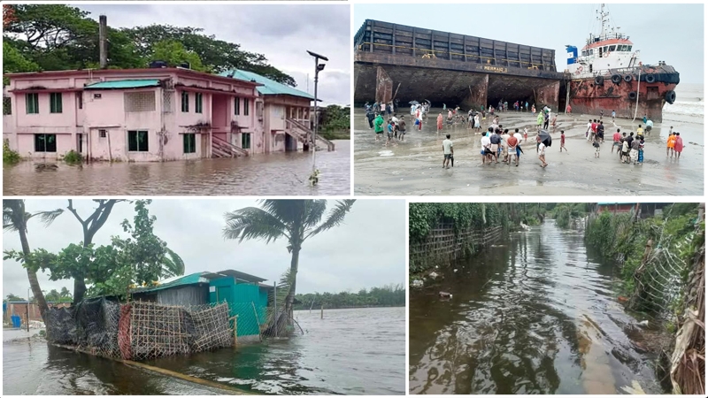 টানা বৃষ্টিতে সারাদেশে ব্যাপক ক্ষয়-ক্ষতি