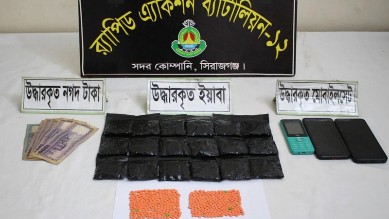 ৪ হাজার পিস ইয়াবাসহ স্বামী-স্ত্রী গ্রেপ্তার