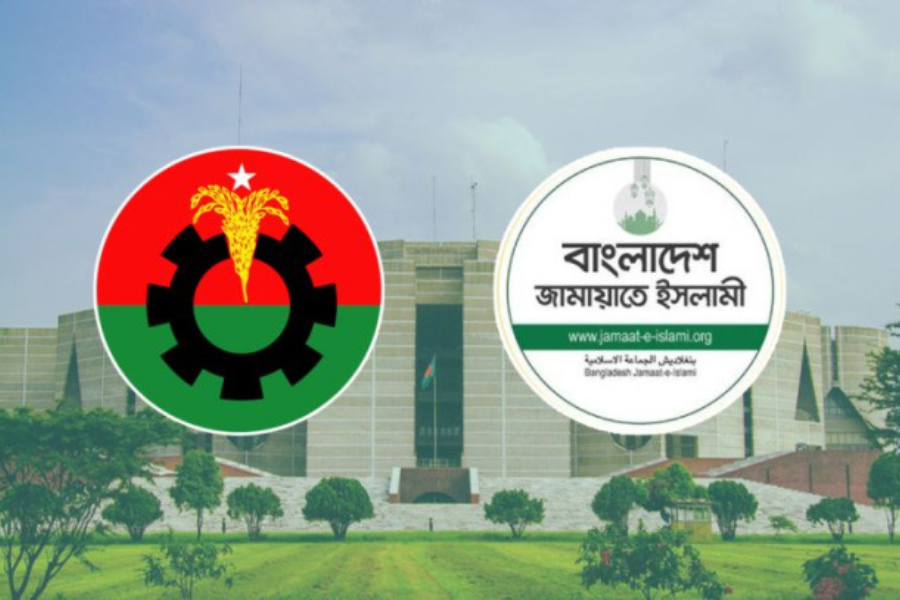 বিজয়ী আসনের রূপরেখা: বিএনপি জোট ১৭১ আসনে এগিয়ে, জামায়াত ৩৫