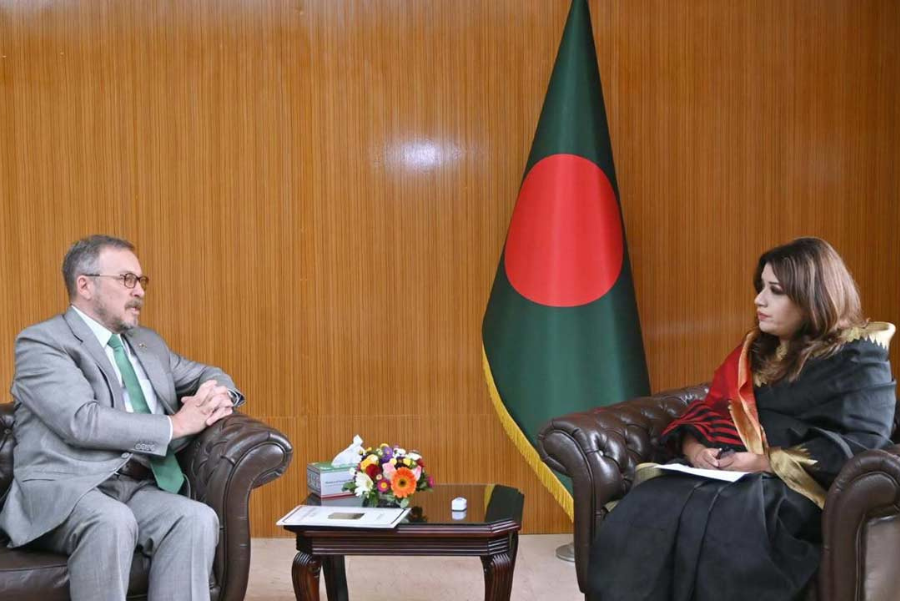 পররাষ্ট্র প্রতিমন্ত্রীর সঙ্গে রুশ রাষ্ট্রদূতের সৌজন্য সাক্ষাৎ