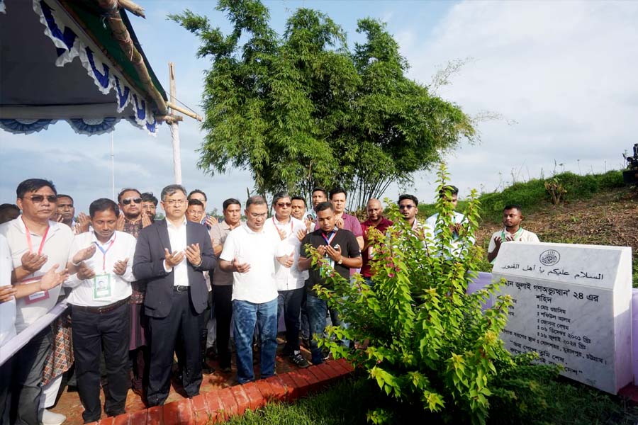 শহীদ ওয়াসিমের কবর জিয়ারত করলেন প্রধানমন্ত্রী