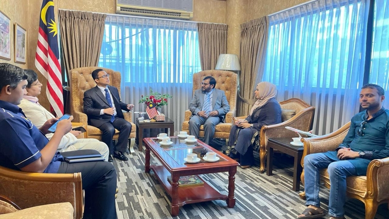 এবি পার্টি নেতৃবৃন্দের সাক্ষাৎ ও মতবিনিময়