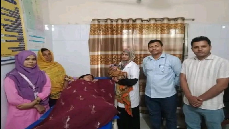 পরীক্ষা শেষে জন্ম দিলেন ফুটফুটে কন্যা সন্তান