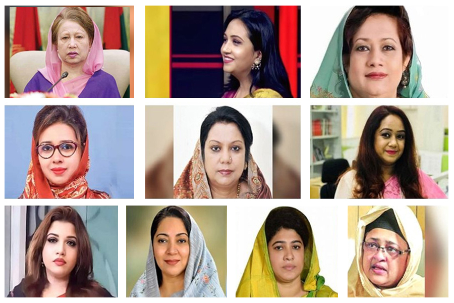 বিএনপির প্রার্থী তালিকায় নারী প্রার্থী যারা