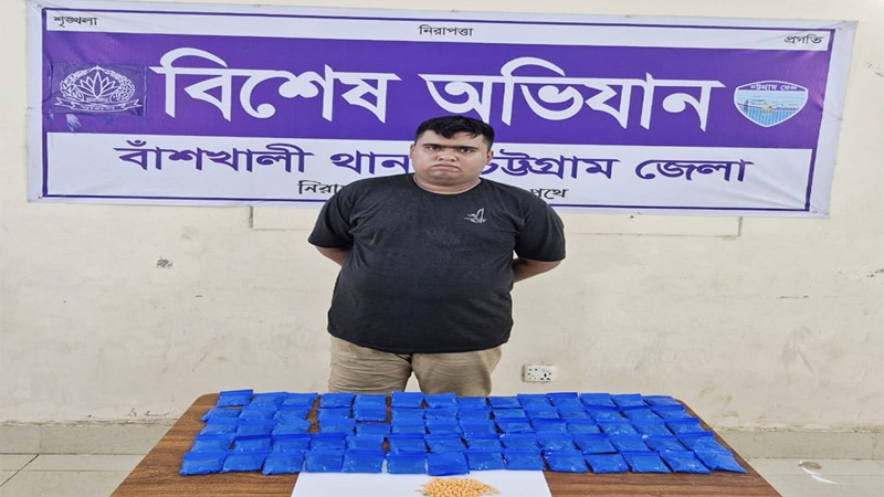 বাঁশখালীতে ১৪ হাজার ইয়াবাসহ ব্যবসায়ী গ্রেপ্তার
