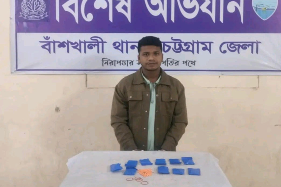 পুলিশের অভিযানে ২ হাজার পিস ইয়াবা ট্যাবলেটসহ গ্রেপ্তার ১