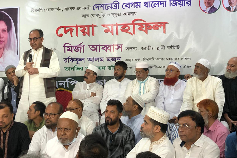 সন্তানই বুঝতে পারে অসুস্থ মায়ের পাশে থাকতে না পারা কত যন্ত্রণা : মির্জা আব্বাস